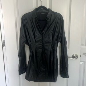 OW Intimates Small Pleather Dress (Revolve)